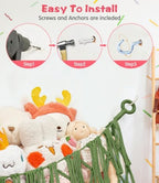 Stuffed Animal Net Hammock, Save Space Eliminate Clutter - Image 5