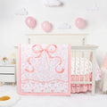 Crib Bedding Set for Baby Girls and Boys, 4 Piece Infant Nursery Bedding Sets by DAYEEBALL