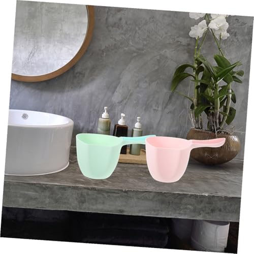 4pcs Plastic Water Scoop Cup for Bath and Shampoo - Image 4