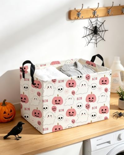 Essme Rectangular Halloween Baskets, Cute Basket - Image 4