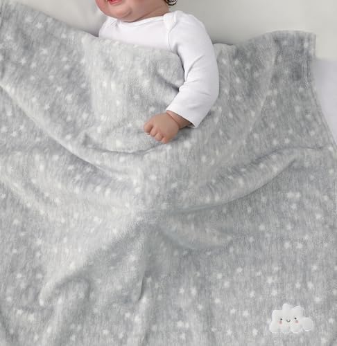 CREVENT 2Pcs 30''X40'' Cute Cozy Fluffy Warm Baby Blankets - Image 6
