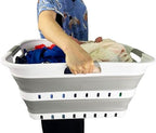 SAMMART 42L Collapsible Plastic Laundry Basket - Image 6