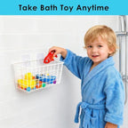 Hanging Bath Toy Storage Basket - Image 2