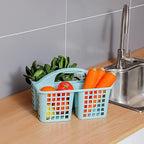 Portable Shower Caddy Basket Plastic Storage Basket - Image 4