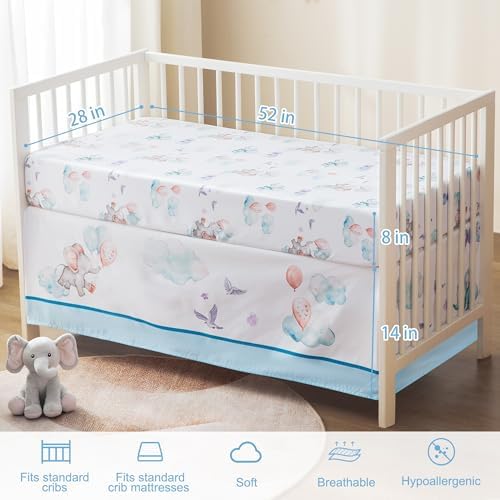 Crib Bedding Set with Plush Toy - Image 3