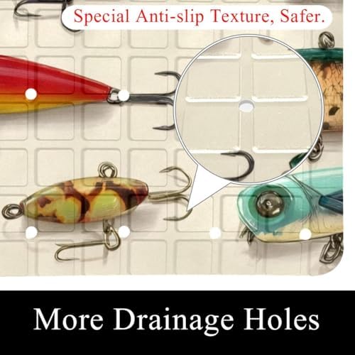 Bath Tub Shower Mat, Washable Bathtub Floor Mats, Suction Cups and Drain Holes - Image 2
