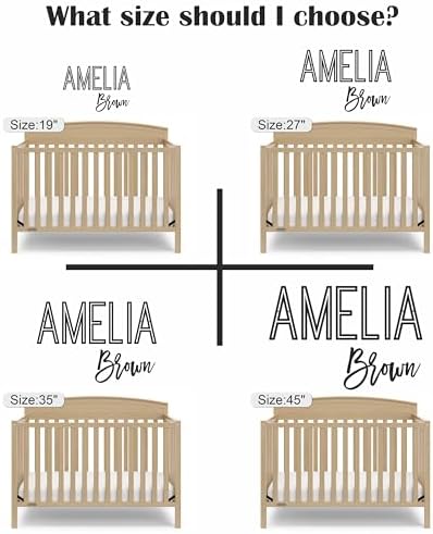 First and Middle Name Signs for Nursery Wooden Name Signs for Kids Room - Image 4