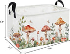 Essme Rectangular Mushroom Basket, Kids Storage Bins Organizer - Image 2