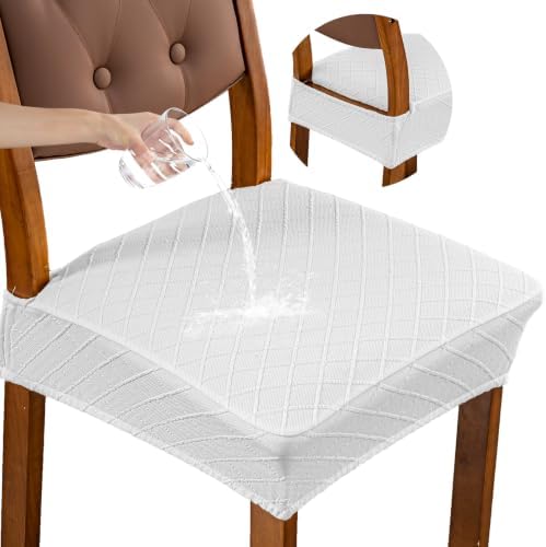 Genina Waterproof Chair Covers Set of 4, No Rear Covers by Genina