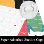 Bath Tub Shower Mat, Washable Bathtub Floor Mats, Suction Cups and Drain Holes - Image 3