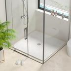 HITSLAM Square Shower Mat, 40 x 40 Inch Non Slip Bath Mat - Image 3