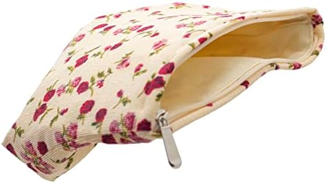 PAZIMIIK Makeup Bag Large Zipper Corduroy Make Up Pouch - Image 4
