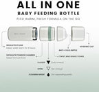 MILK & WATER Stainless Steel All-in-One Baby Bottle - Image 3