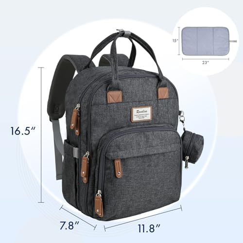 RUVALINO Travel Diaper Backpack - Image 5