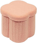 B FSOBEIIALEO Storage Ottoman Cube, Flowers Shaped Ottomans by BFSOBEIIALEO