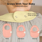 KeaBabies 8-Pack Organic Baby Bibs - Image 4