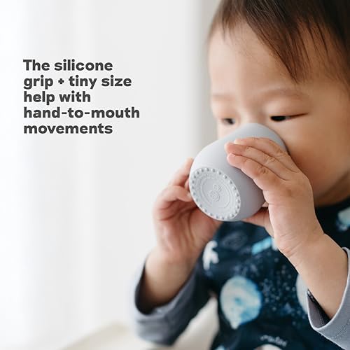 ezpz Tiny Cup - 4 months+ - 100% Silicone Training Cup - Image 5