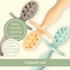 Upward Baby Silicone Baby Feeding Spoon - Image 2