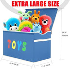 YOLOXO Toy Box Chest, Collapsible Sturdy Storage Bins - Image 6