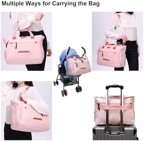 FHELAD Diaper Bag Tote for Women, Baby Diaper Bag 16L - Image 3