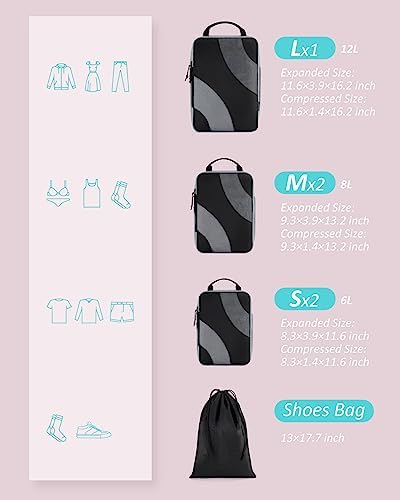 BAGSMART Compression Packing Cubes - Image 2