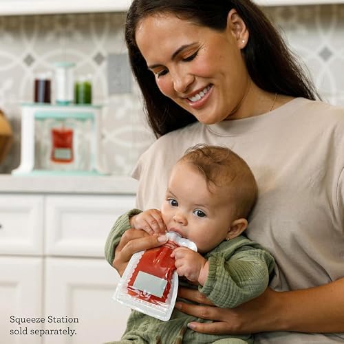 Infantino Reusable Squeeze Pouches, 3.5 oz - Image 6
