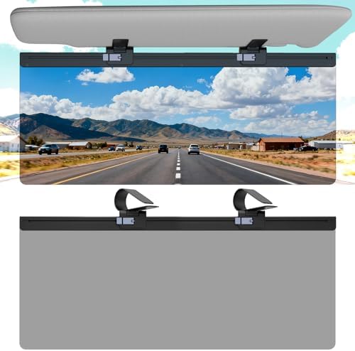 Veharvim Sun Visor Extender for Car, Visor Extender Attachment for Car by Veharvim