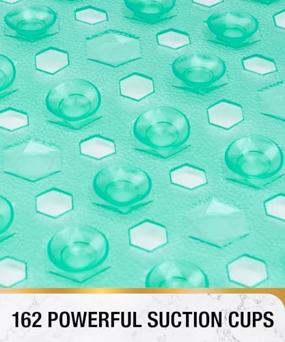 HITSLAM Shower Mat Anti Slip, Square Bath Mat - Image 3