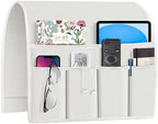 Joywell Remote Control Holder Armchair Caddy Armrest Organizer Off White by Joywell