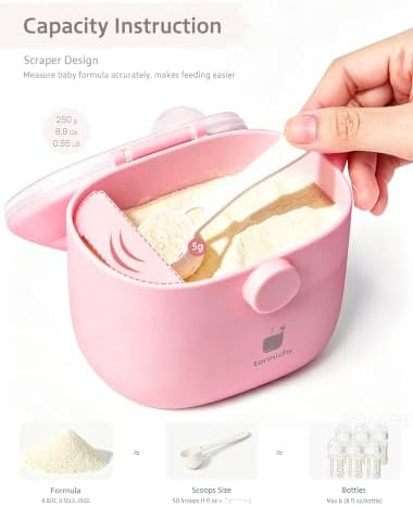 Termichy Baby Formula Dispenser On the Go: Portable Container - Image 3