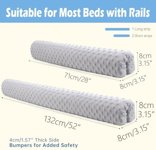 Toddlers' Bed Rail Bumpers Protecter - Image 3