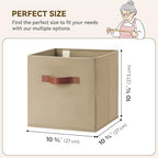 GRANNY SAYS Cube Storage Bins, 11 Inch Cube Organizers - Image 2