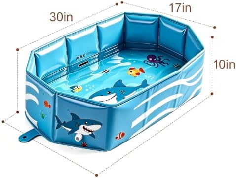 Toddler Bathtub, Collapsible Baby Bathtub, Portable & Foldable - Image 3