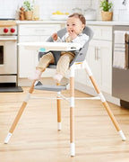 Skip Hop Baby High Chair 4 in 1 Convertible High Chair - Image 2