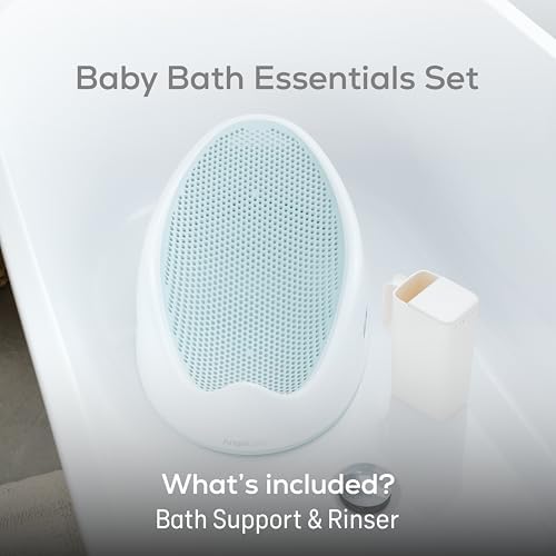 Angelcare Soft-Touch Baby Bath Support & Rinser Bundle - Image 2