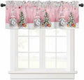 Vandarllin Christmas Gnome Valance Curtains by VandarllinHomeKitchenDecor
