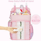 Maliton Hanging Diaper Caddy Nursery Caddy Organizer - Image 7