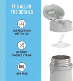 THERMOS BABY 10 ounce Stainless Steel Vacuum Insulated Straw Bottle - Image 4