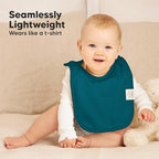 KeaBabies 8-Pack Bibs for Baby Girls, Pullover Baby Bibs - Image 5