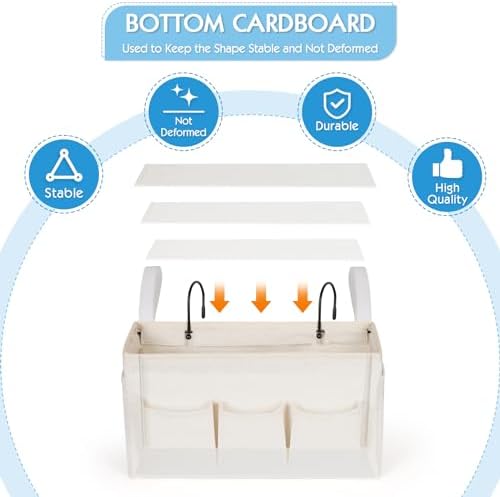 Bedside Caddy Bedside Storage Bag - Image 6