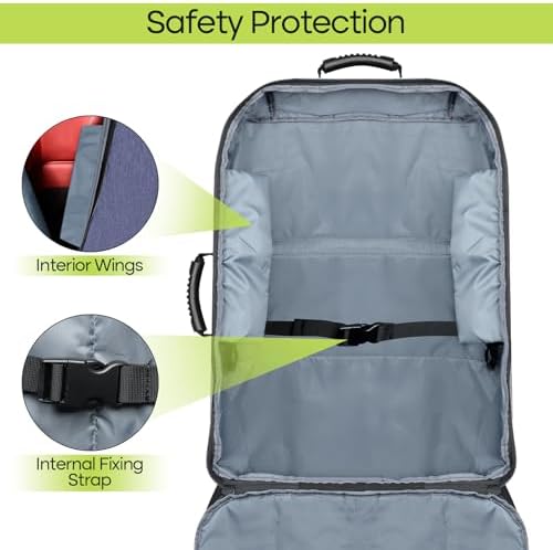 ZRRAJOY Padded Car Seat Travel Bag - Image 5