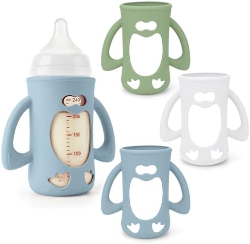 3 Pack Baby Bottle Handles & Holders by Unknown