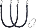 BEL AVENIR Curtain Tiebacks Ropes Tie-Backs, Handmade Holdbacks by BELAVENIR
