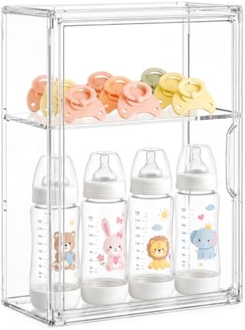 Baby Bottle Storage Organizer for Countertop Cabinet by Providinglifelongserviceforyourbetterlife