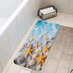 LNOND Summer Beach Bathtub Mat Non Slip, 40 X 16 Inch Tub Mat - Image 7