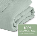 SWEET DOLPHIN Muslin Baby Bath Towels Blanket - Image 4
