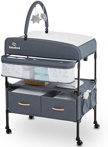 BabyBond Portable Baby Changing Table by BabyBond