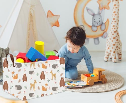 Rectangular Kids Storage Basket Gift Basket Baby Storage Basket Cute Kids Toy - Image 5