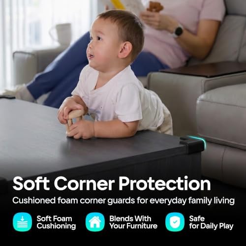 Komfortology 12-Pack Baby Proofing Corner Protectors - Image 2