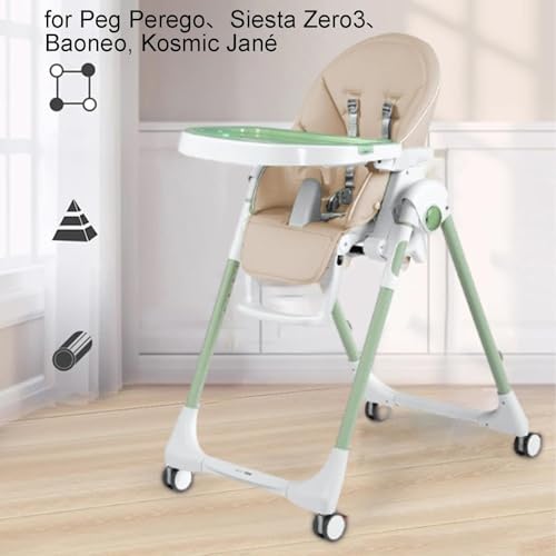 Baby High Chair Cover, PU Leather, Soft Padding, Highchair Seat Cushion - Image 2